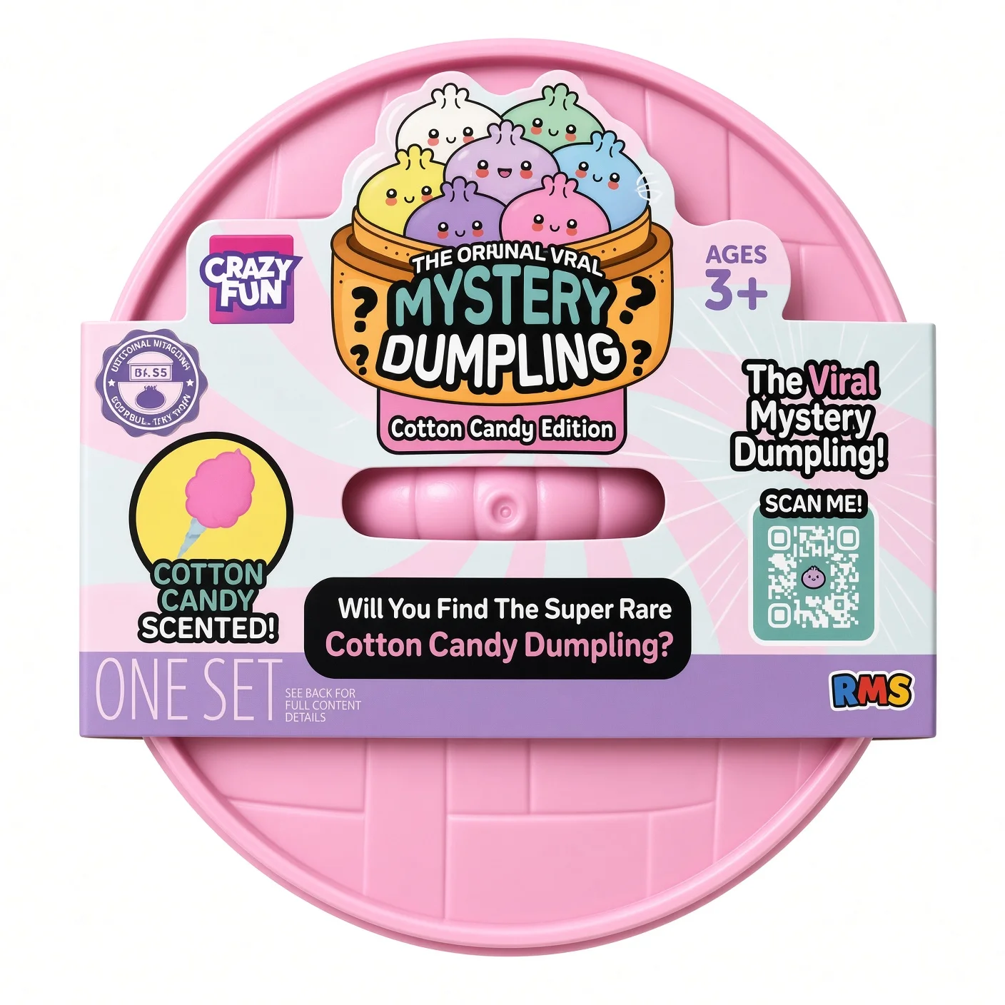 Cotton Candy Mystery Dumpling